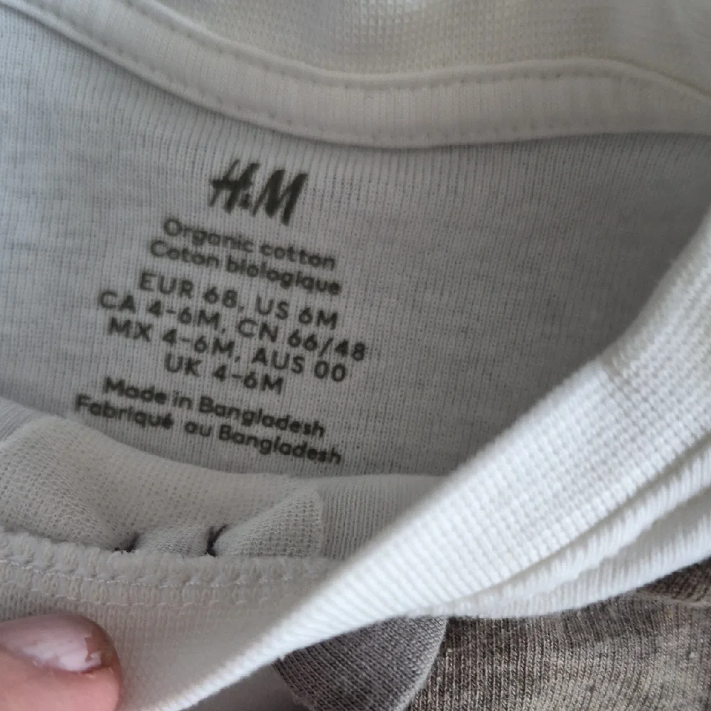 H&M White Bodysuit with Tan Vest & Pants Matching Set 2-piece Dressy Set